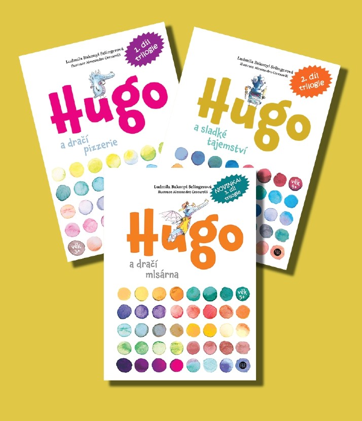 Výhodný balíček – knihy o dráčku Hugovi 1, 2, 3 díl -30% | Fish&Rabbit - knižní nakladatelství
